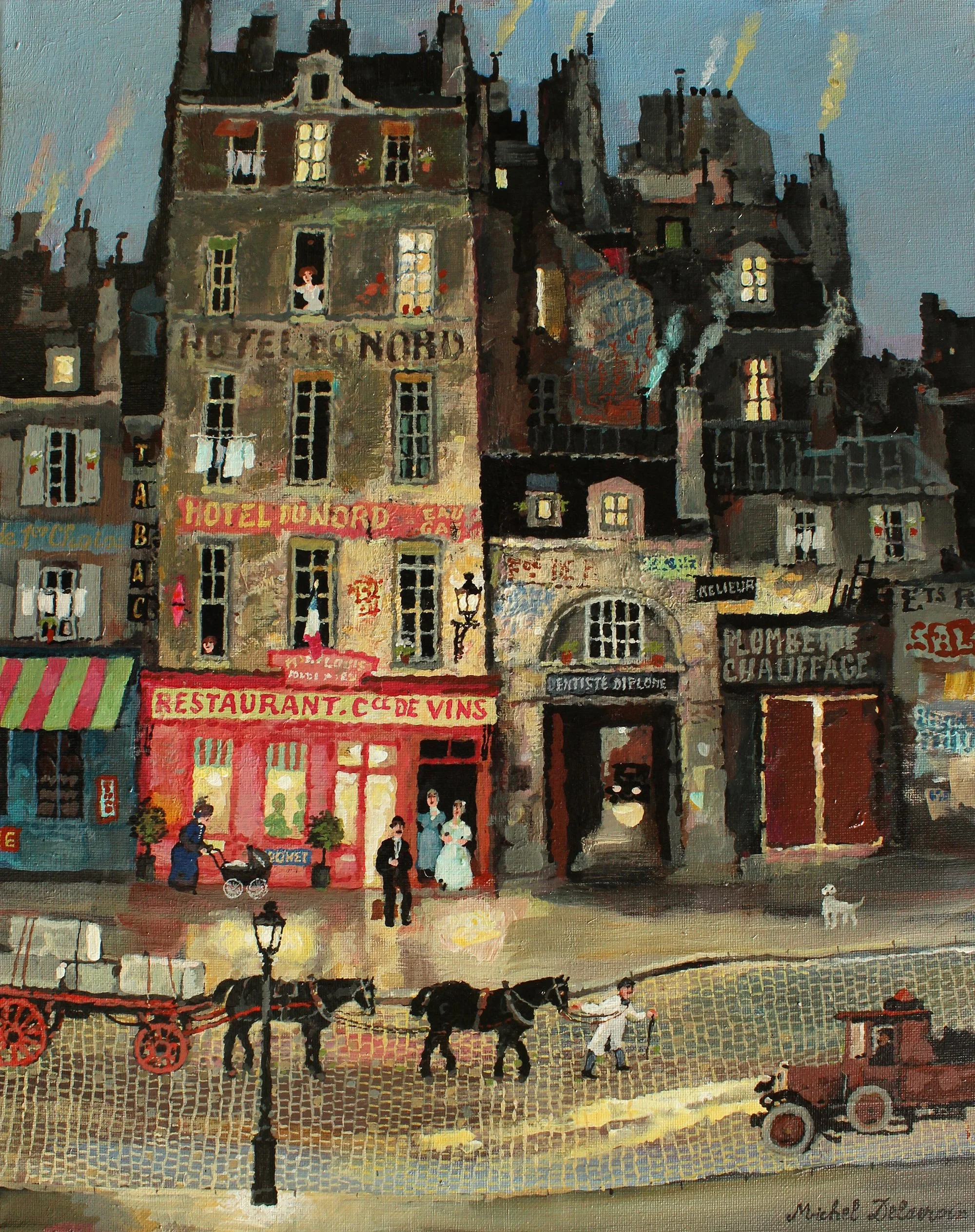 MICHEL DELACROIX AT 90 — M Fine Arts Galerie